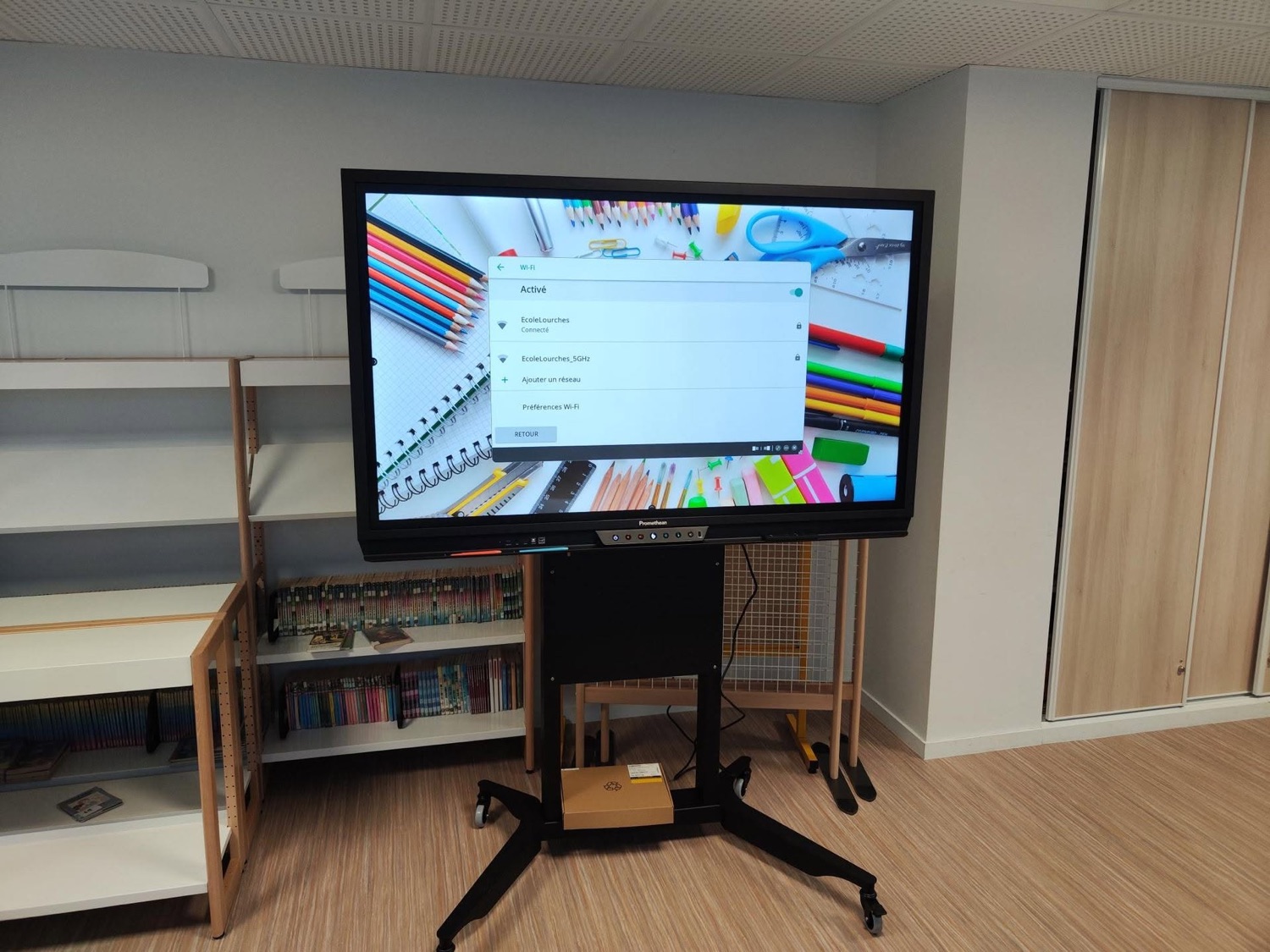 Écrans interactifs (ENI) installé par Tetra Up