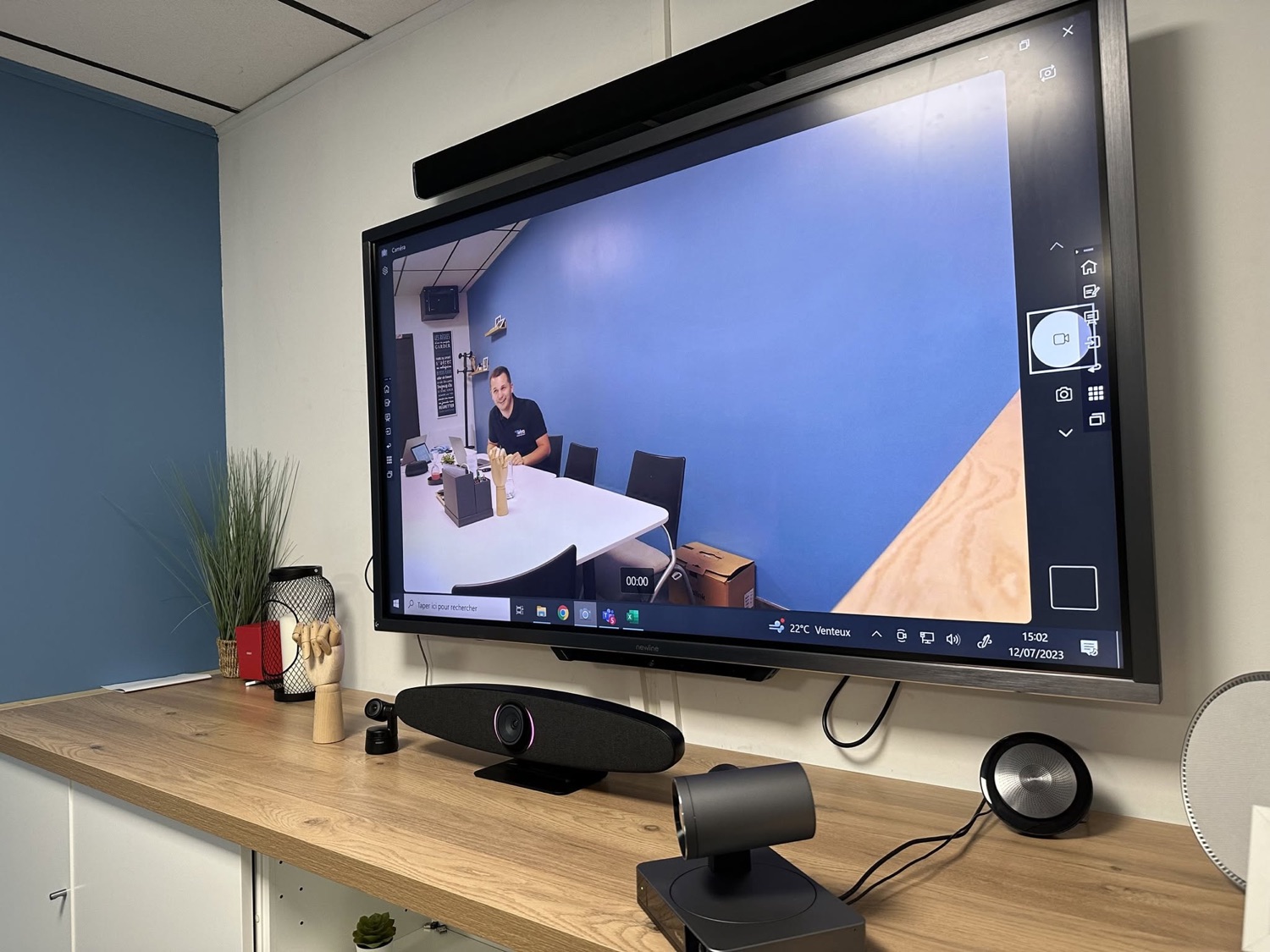 Visioconférence & caméras installé par Tetra Up